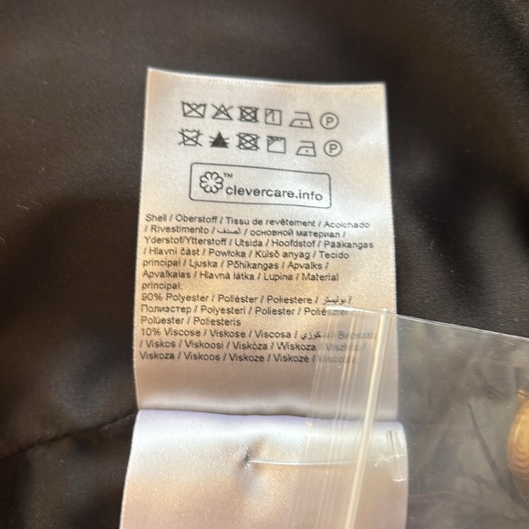 Danish brand Kaffe pink winter coat - Picture 8 of 11